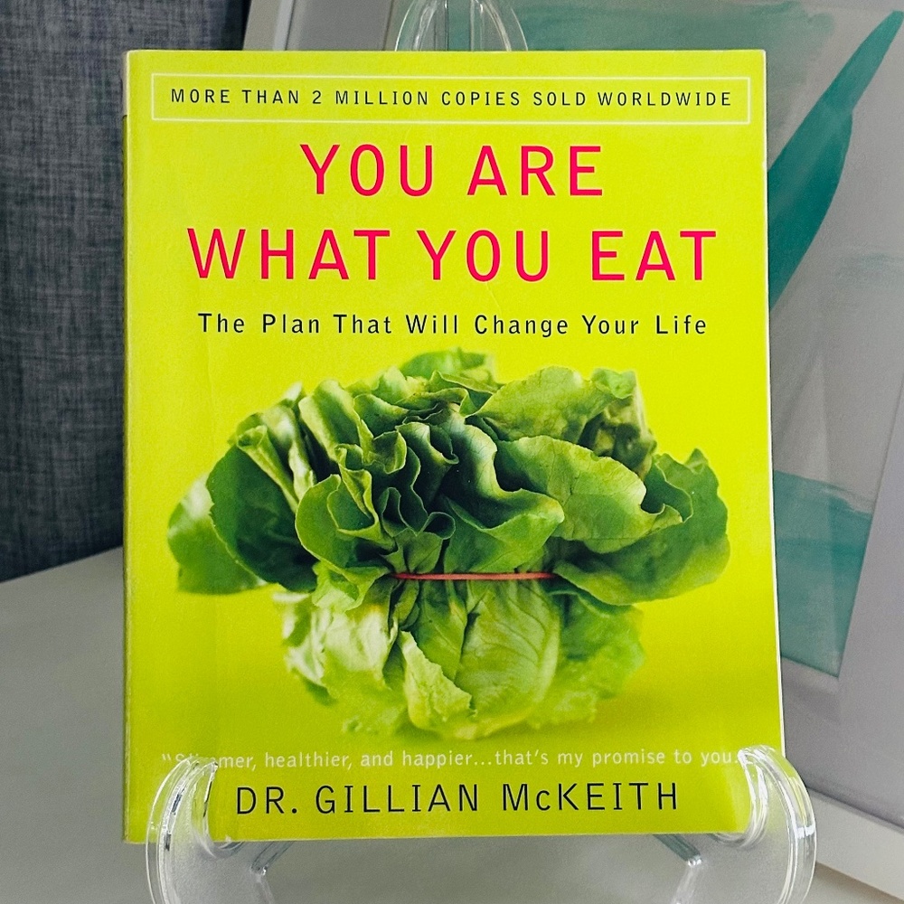 You Are What You Eat Dr Gillian McKeith Paperback Cookbook Recipe Wellness Book